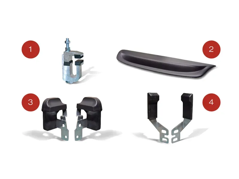 อะไหล่หลังคาเหล็กรถกระบะ